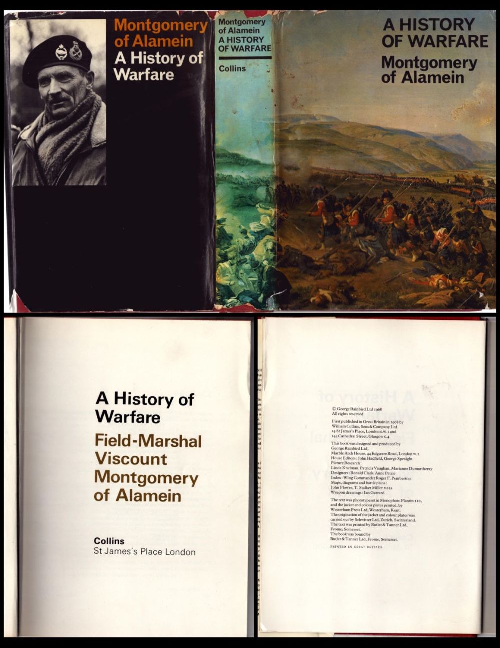 Lot 91: A History of Warfare. By Field Marshal Viscount...