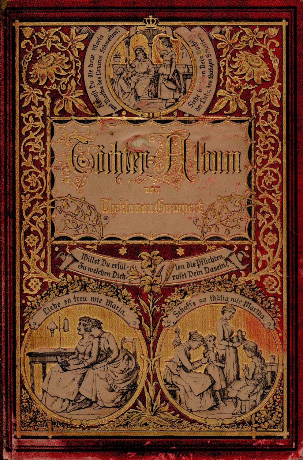 Lot 629: Töchter - Album. Unterhaltungen herausgegeben von Thekla von...