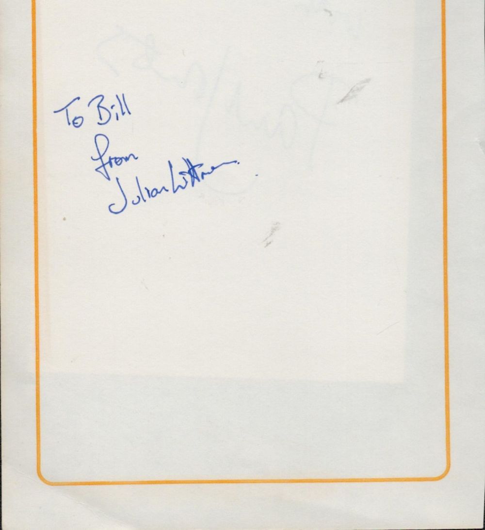Lot 97: Paul Jones signed 8x5 album page accompanied by...
