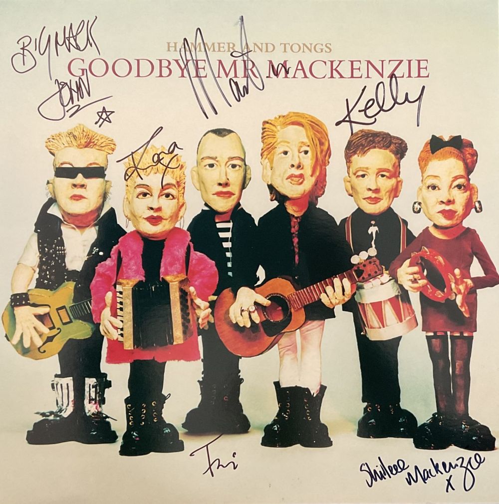Lot 291: Goodbye Mr Mackenzie multi signed Hammer and Tongs...