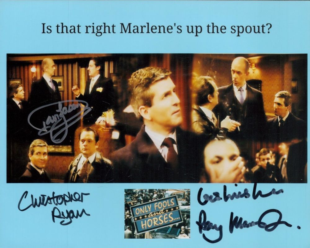 Lot 65: Only Fools And Horses, a 10x8 photo from...