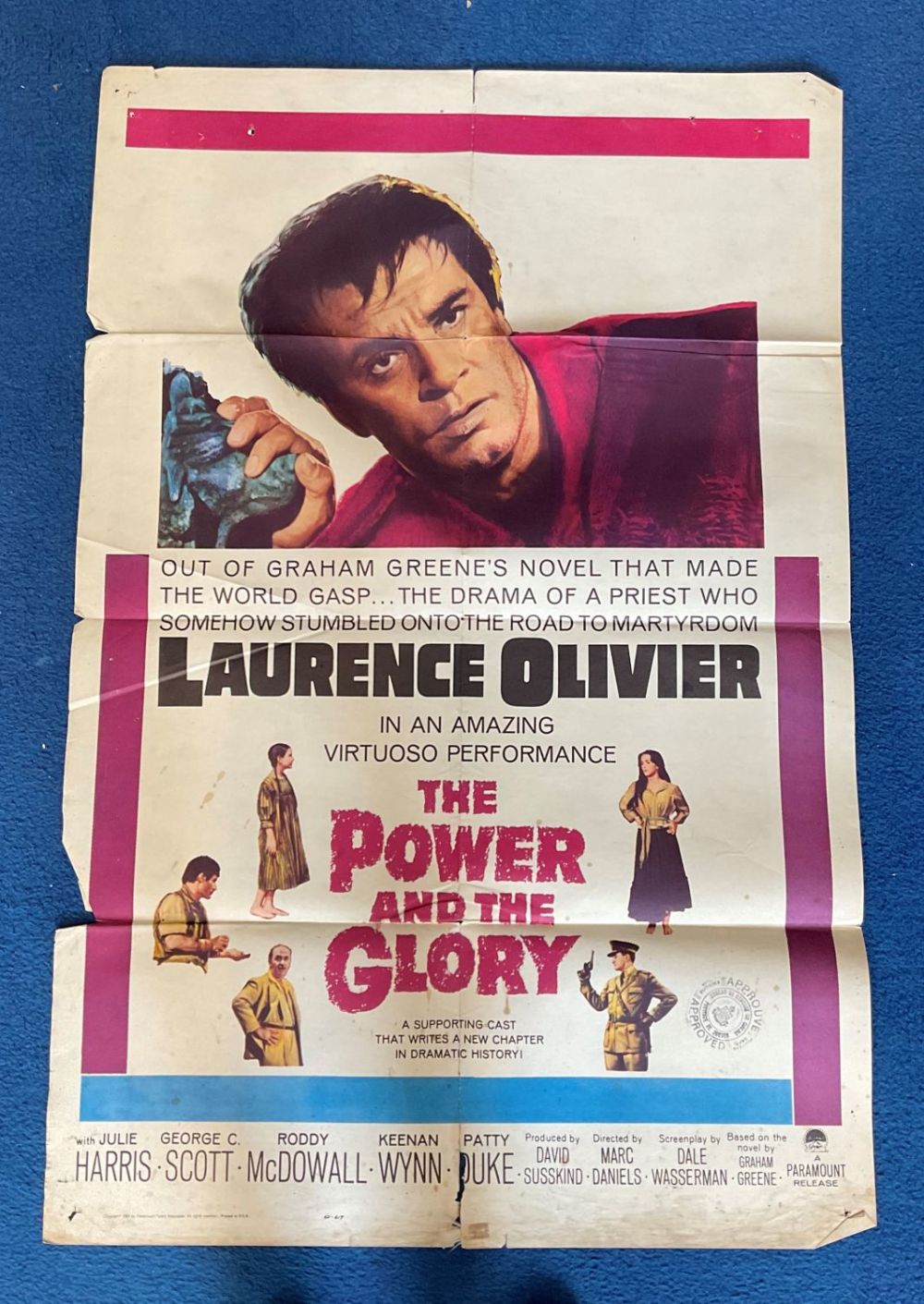 Lot 106: Original The Power And The Glory Colour Movie...