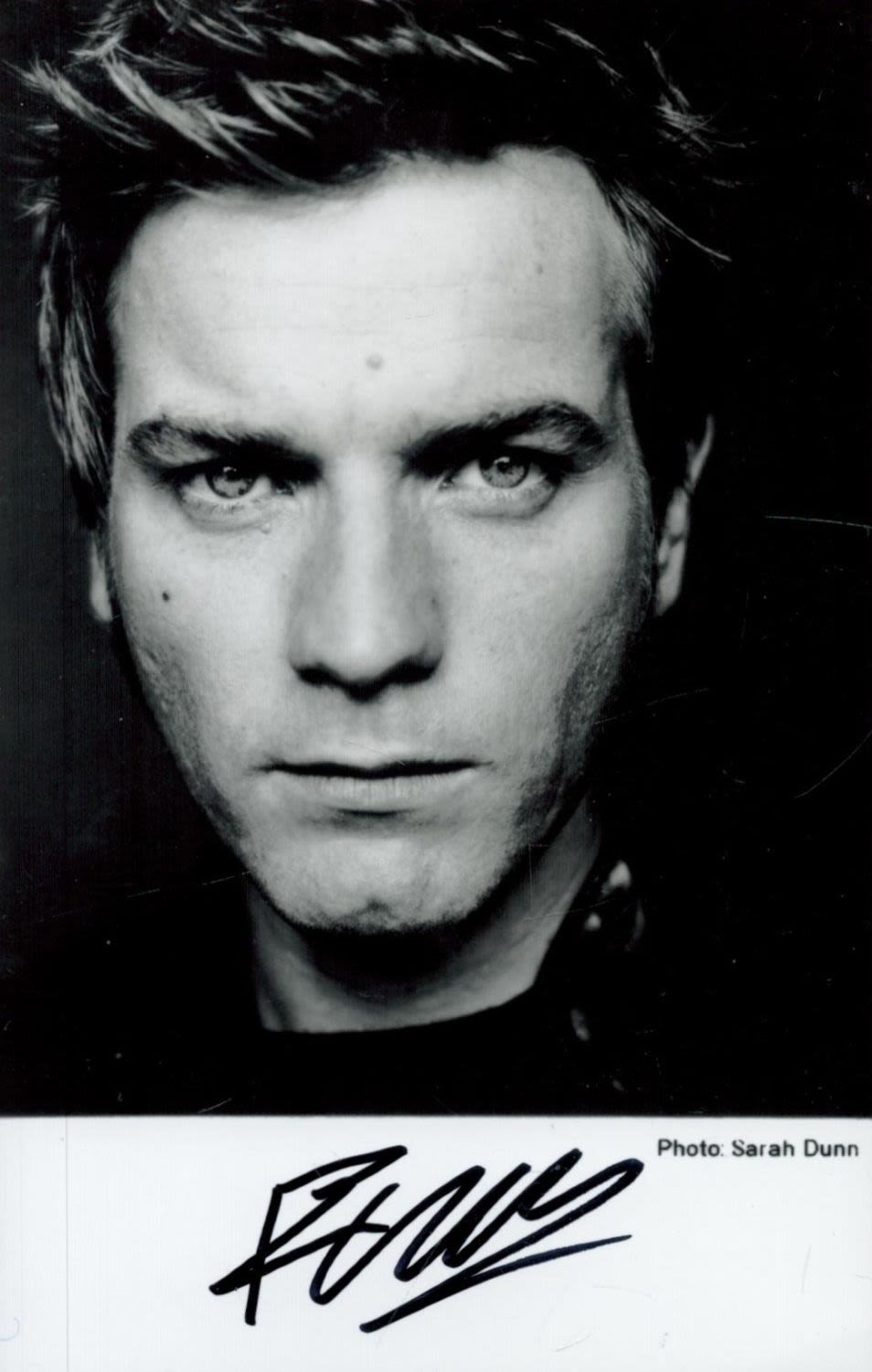 Lot 178: Tv and Film. Ewan McGregor Signed 5.5 x...
