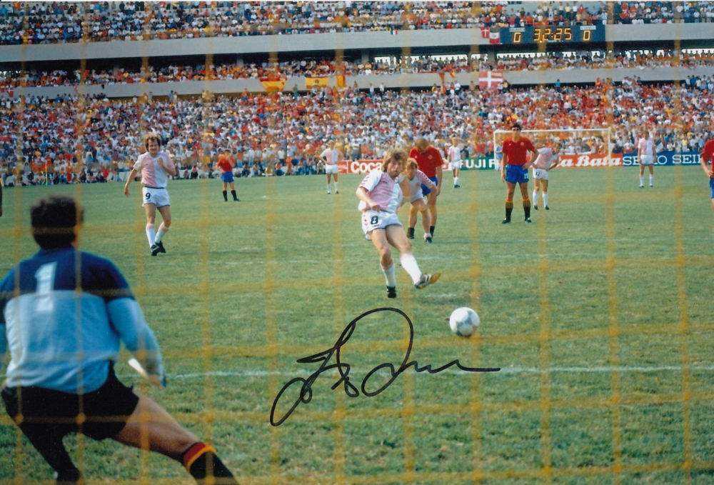 Lot 312: Autographed Jesper Olsen 12 X 8 Photo: Col,...