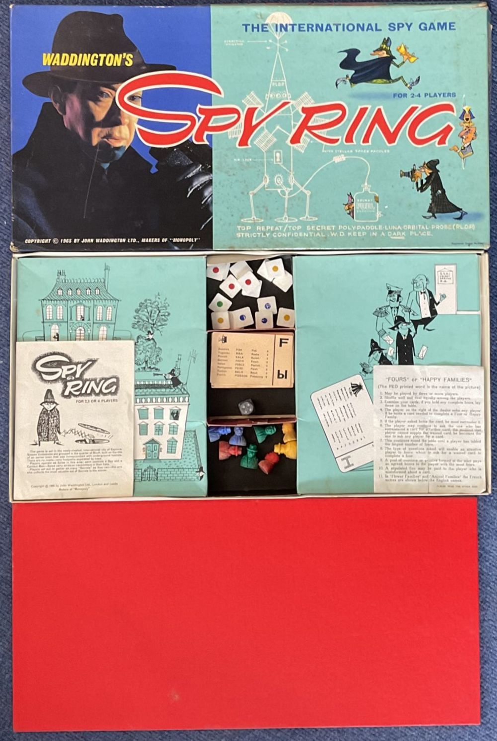 Lot 76: Vintage Spy Ring The International Spy Game by...