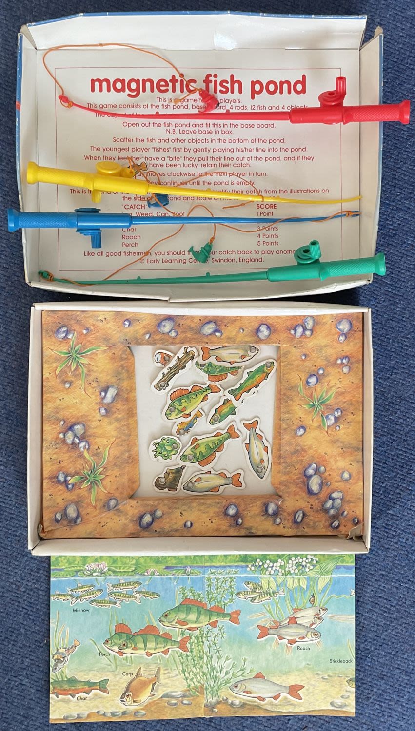 Lot 88: Magnetic Fish Pond a fun game for up...
