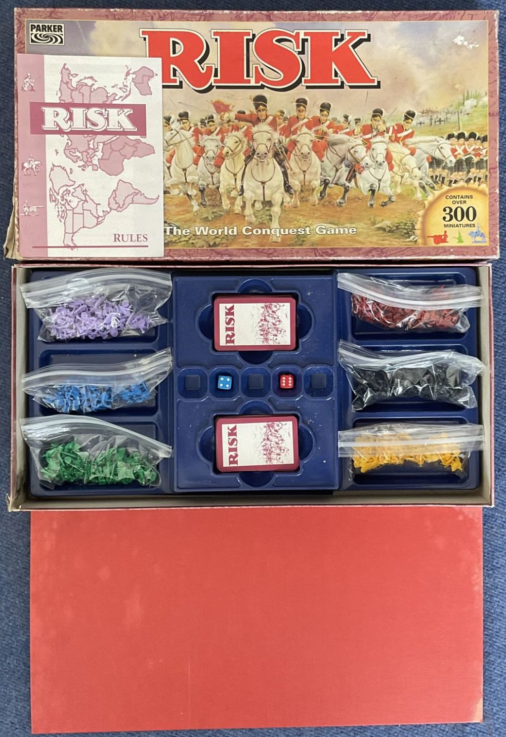 Lot 89: Risk The World Conquest Board Game 1994 by...
