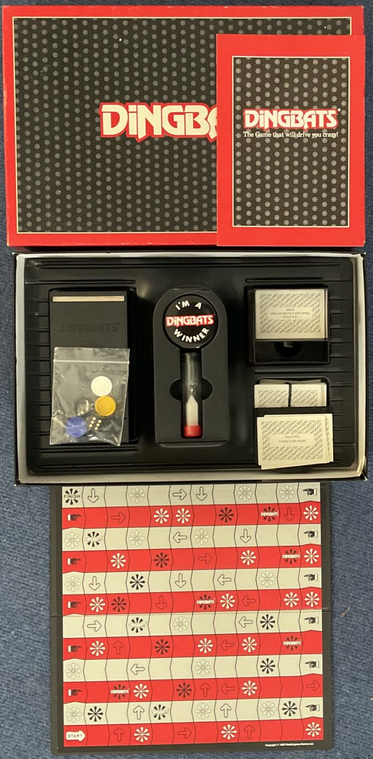 Lot 112: Dingbats The Game that will drive you crazy!...