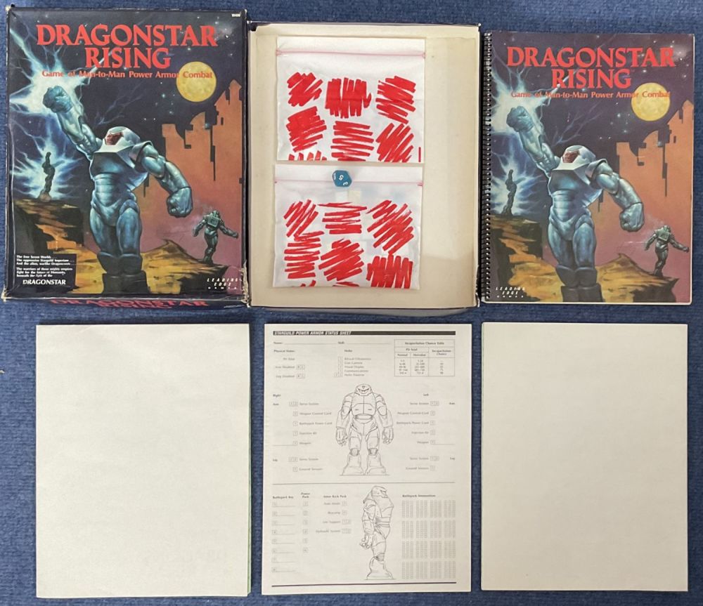 Lot 118: Dragonstar Rising Game of Man to Man Power...