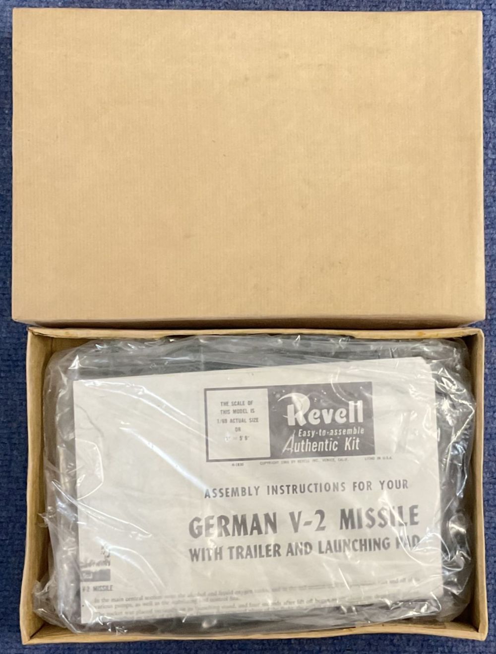 Lot 131: German V 2 Missile with Trailer and Launching...