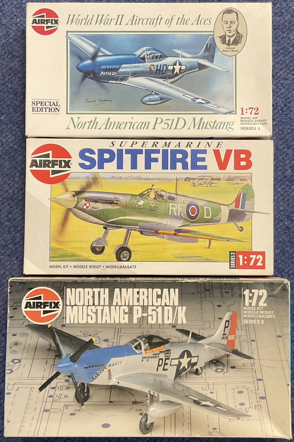 Lot 137: North American P 51D Mustang (Special Edition), Supermarine...