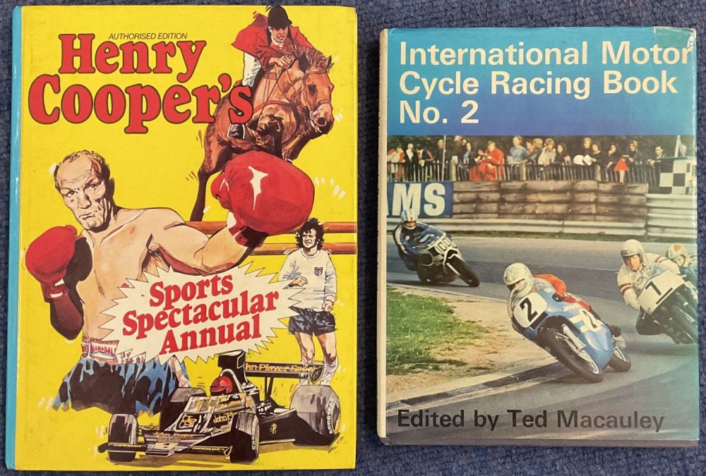 Lot 151: Barry Sheene Signed Book International Motor Cycle Racing...