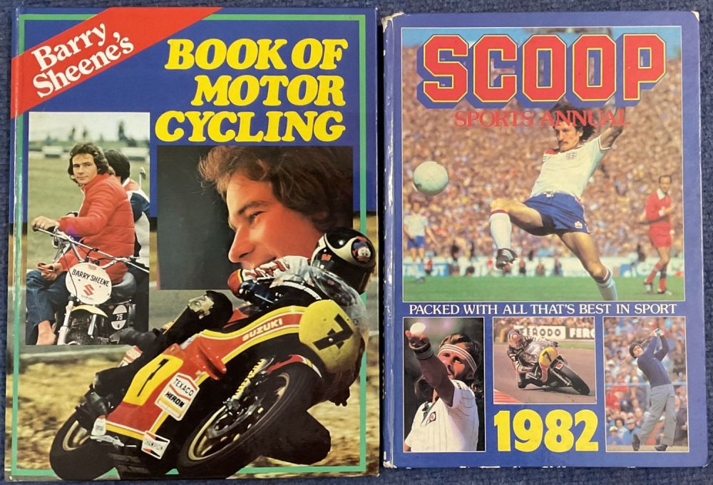 Lot 152: Barry Sheene Signed Book Barry Sheene's Book of...