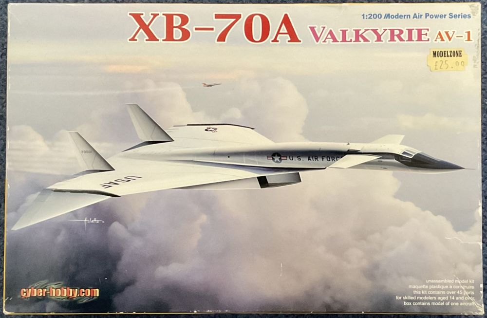 Lot 160: XB 70A Valkyrie AV 1 Plastic Model Kit...