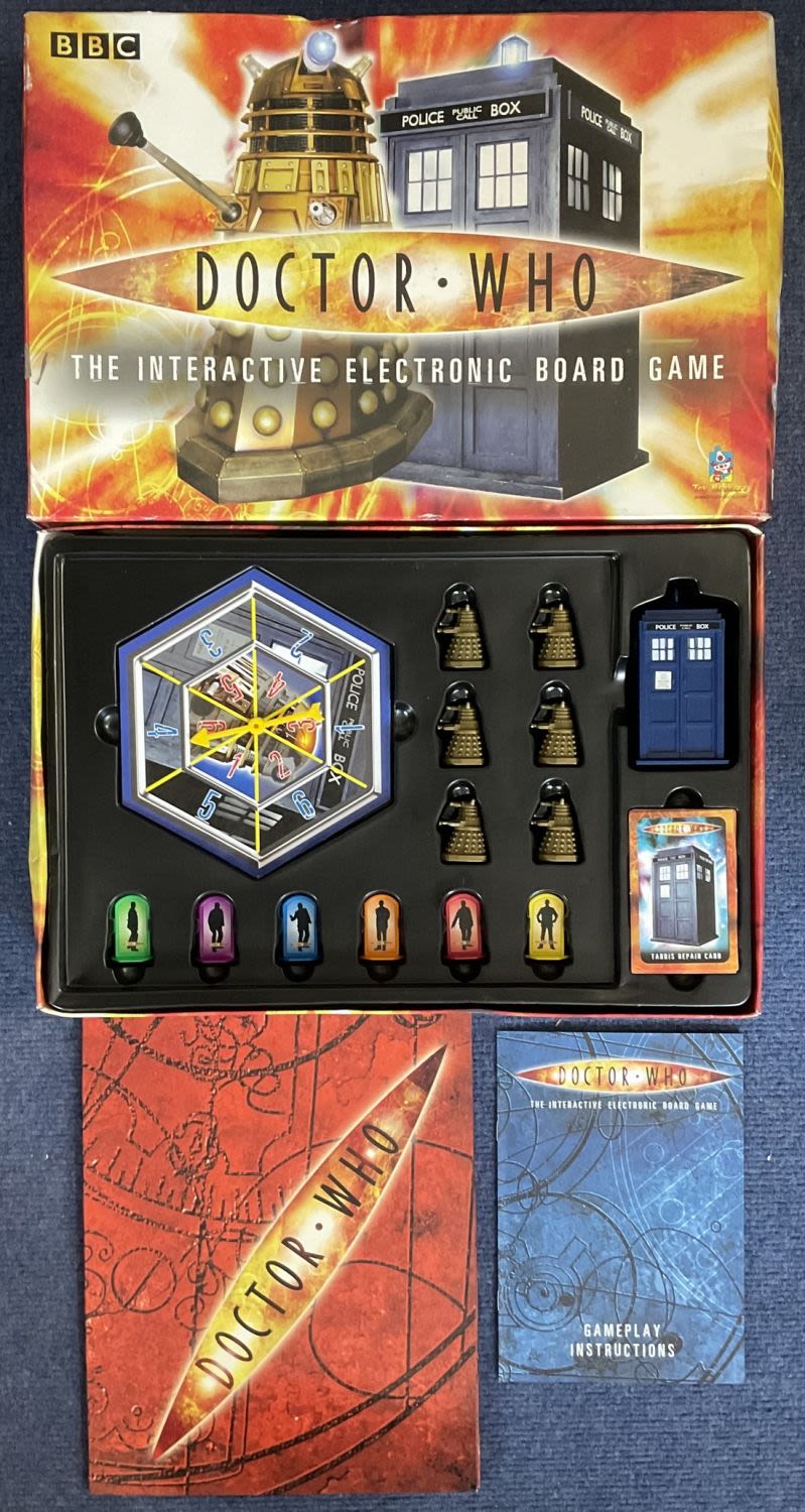 Lot 187: Doctor Who The Interactive Electronic Board Game by...