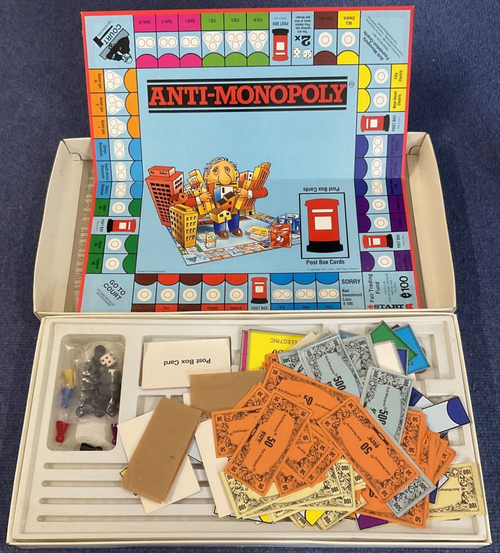 Lot 191: Anti-Monopoly The Game for Giant Killers. Produced in...