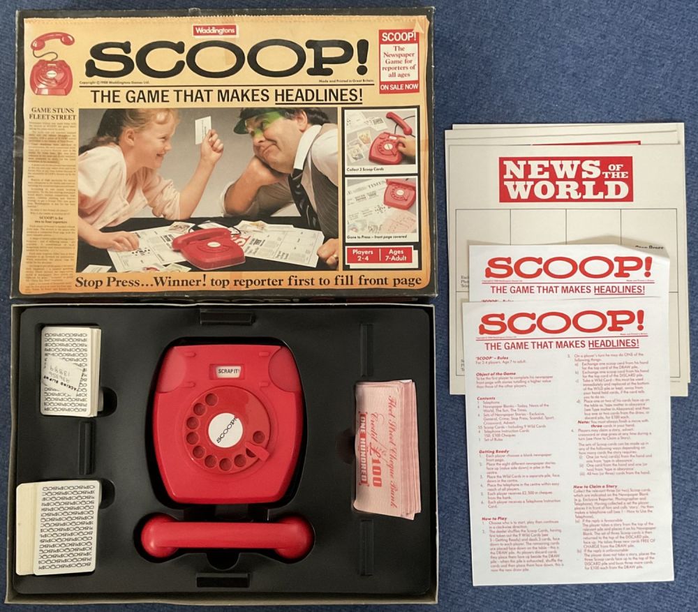 Lot 197: Scoop The Game That Makes The Headlines! By...