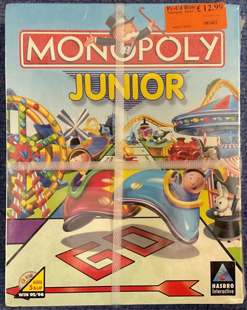 Lot 200: Monopoly Junior (PC Rom) by Hasbro Interactive Inc...