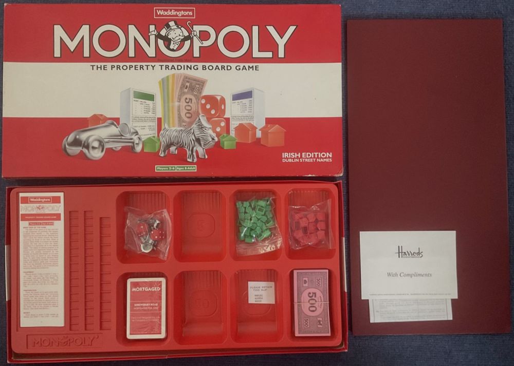 Lot 228: Monopoly Irish Edition (With Dublin Street Names) by...