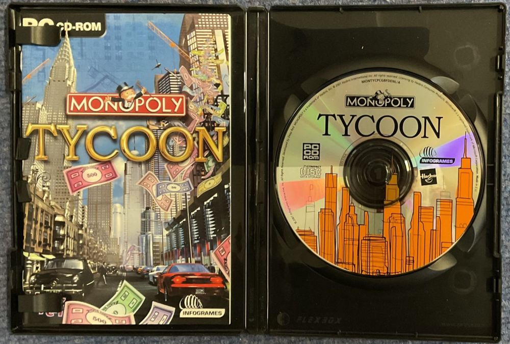 Lot 235: Monopoly Tycoon PC Game by Infogrames 2001 Boxed...