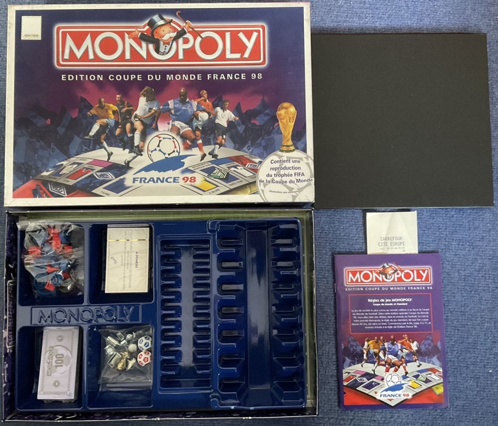 Lot 249: Monopoly Edition Coupe Du Monde France 98 by...