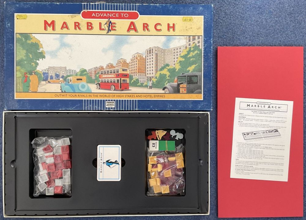 Lot 257: Advance To Marble Arch Board Game by Parker...