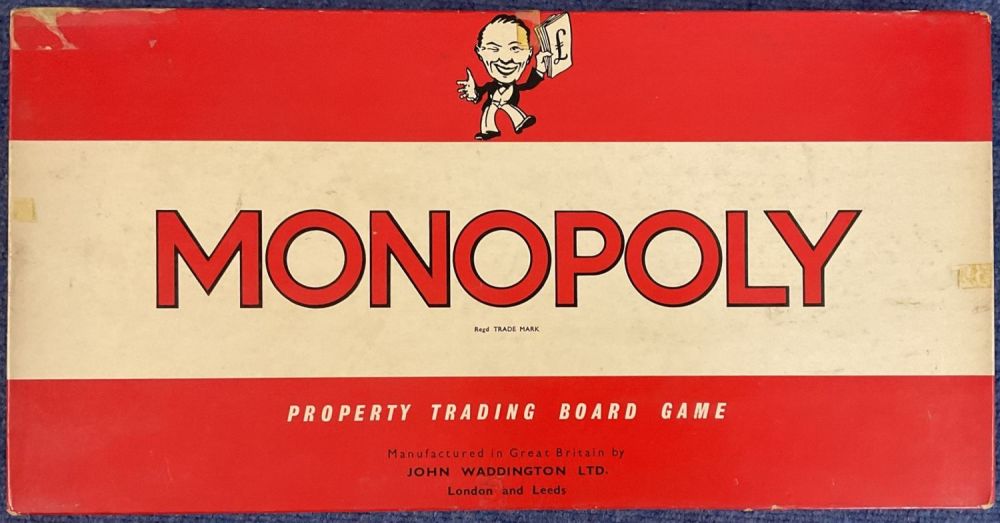 Lot 259: Monopoly Property trading board game. Produced in Great...