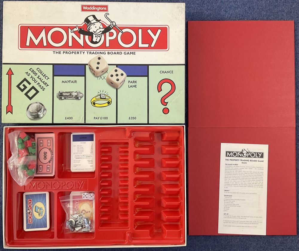 Lot 270: Monopoly The Property Trading Board Game (UK Edition)...
