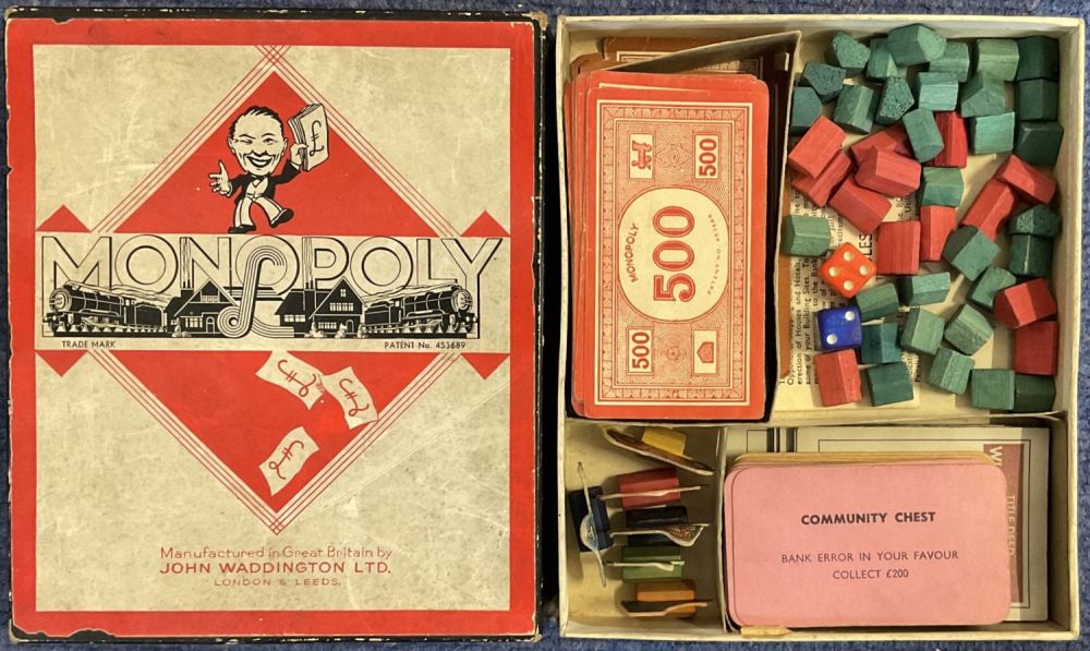 Lot 275: Monopoly by John Waddington Ltd (Early Vintage) for...