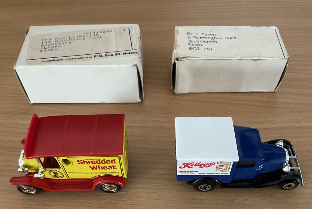 Lot 314: 2 x Die Cast Boxed Models one by...