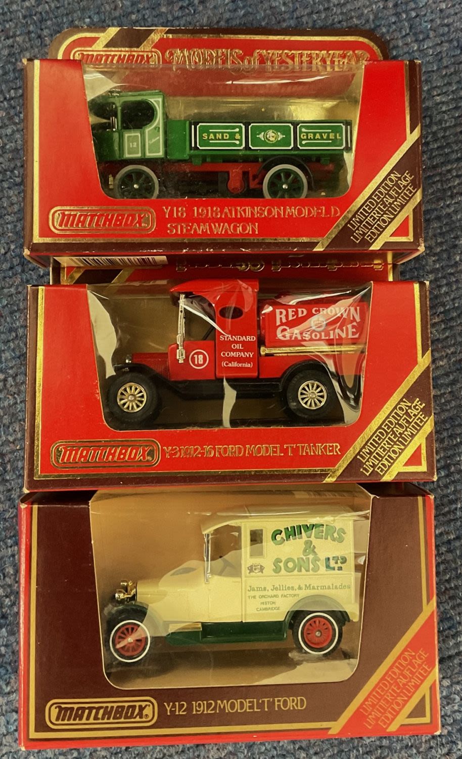 Lot 325: 3 x Limited Edition Die Cast Boxed Models...