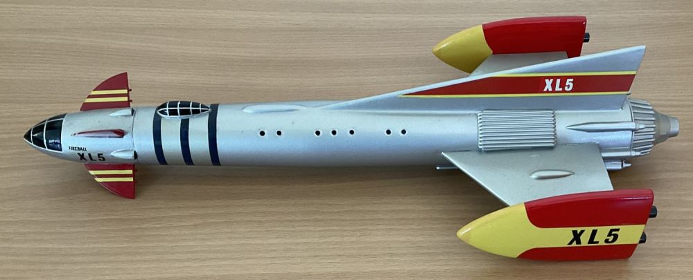 Lot 342: Fireball XL5 Plastic Model from the British children's...