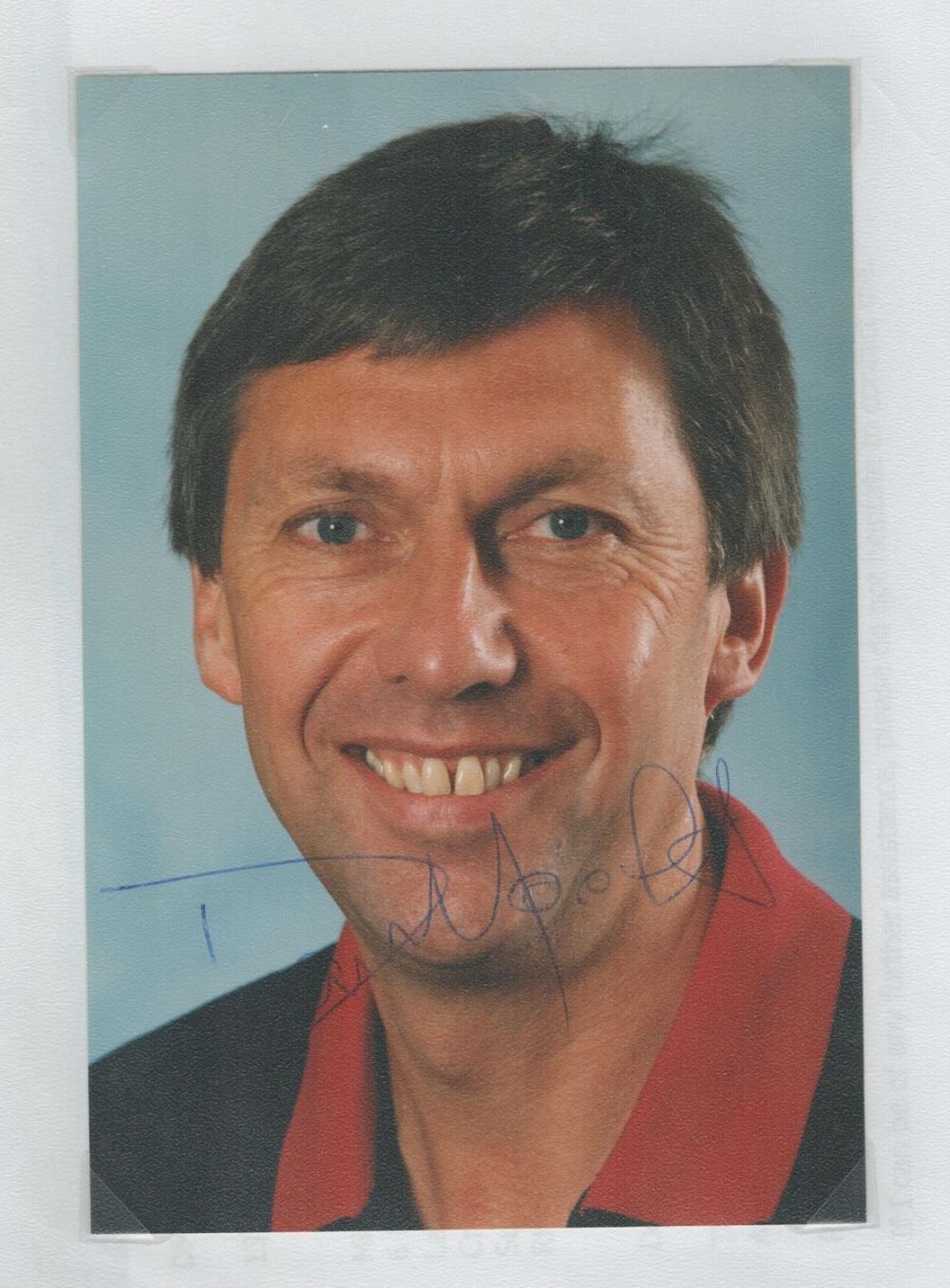 Lot 110: Athletics David Moorcroft signed 6x4 colour photo affixed...