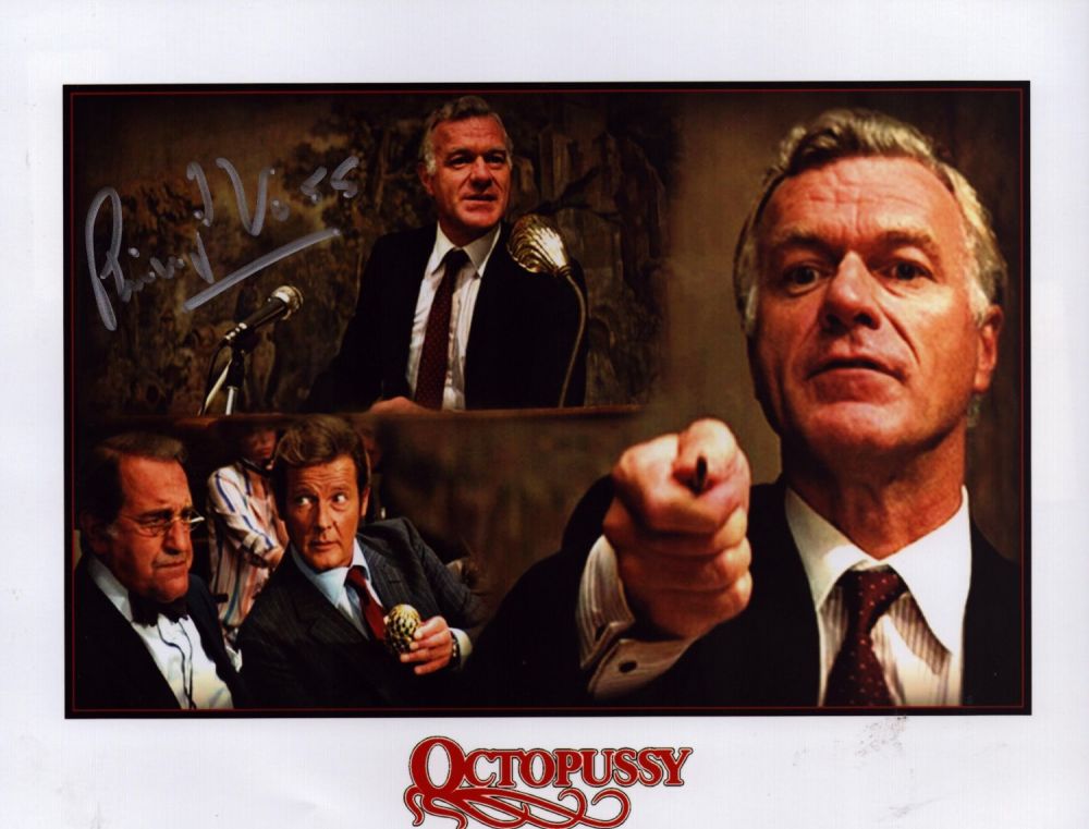 Lot 82: Bond Actor, Philip Voss signed 10x8 colour promo...