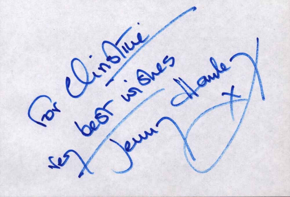 Lot 94: James Bond. Jenny Hanley (On Her Majesty's Secret...