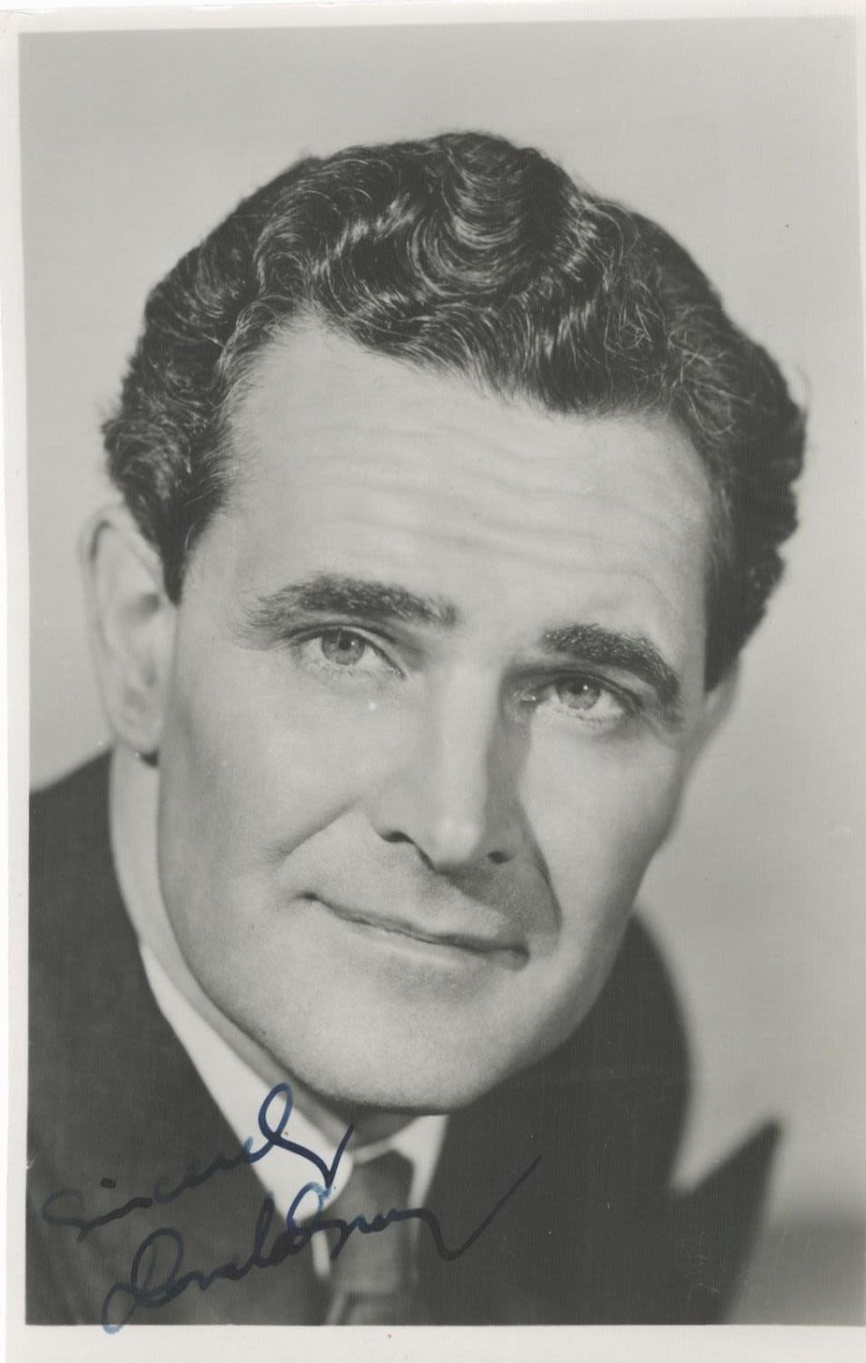Lot 109: Donald Gray, a signed 5.5x3.5 photo. A South...