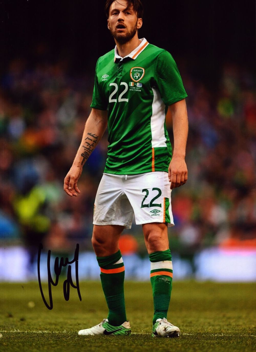 Lot 164: Football Harry Arter signed 12x8 inch colour photo...