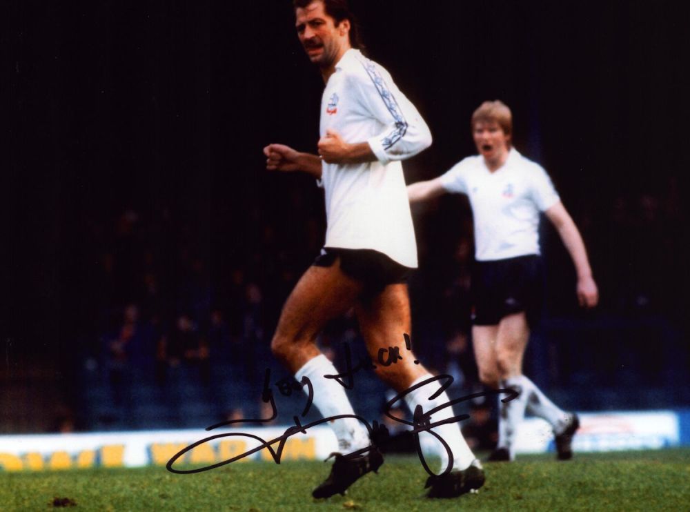 Lot 177: Football Frank Worthington signed 12x8 colour photo pictured...
