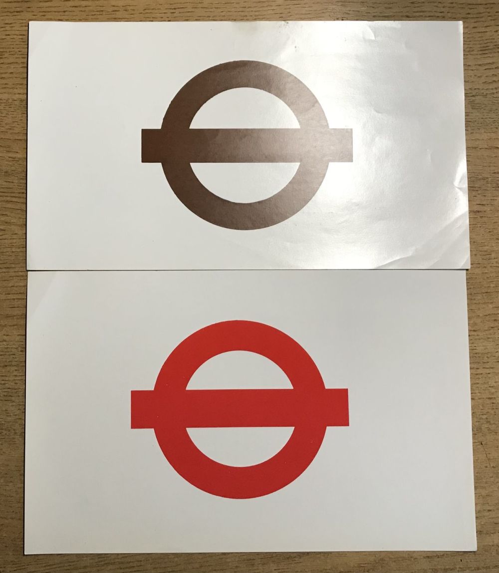 Lot 299: London Underground 10x7 Bakerloo and Central Lines 1980's...