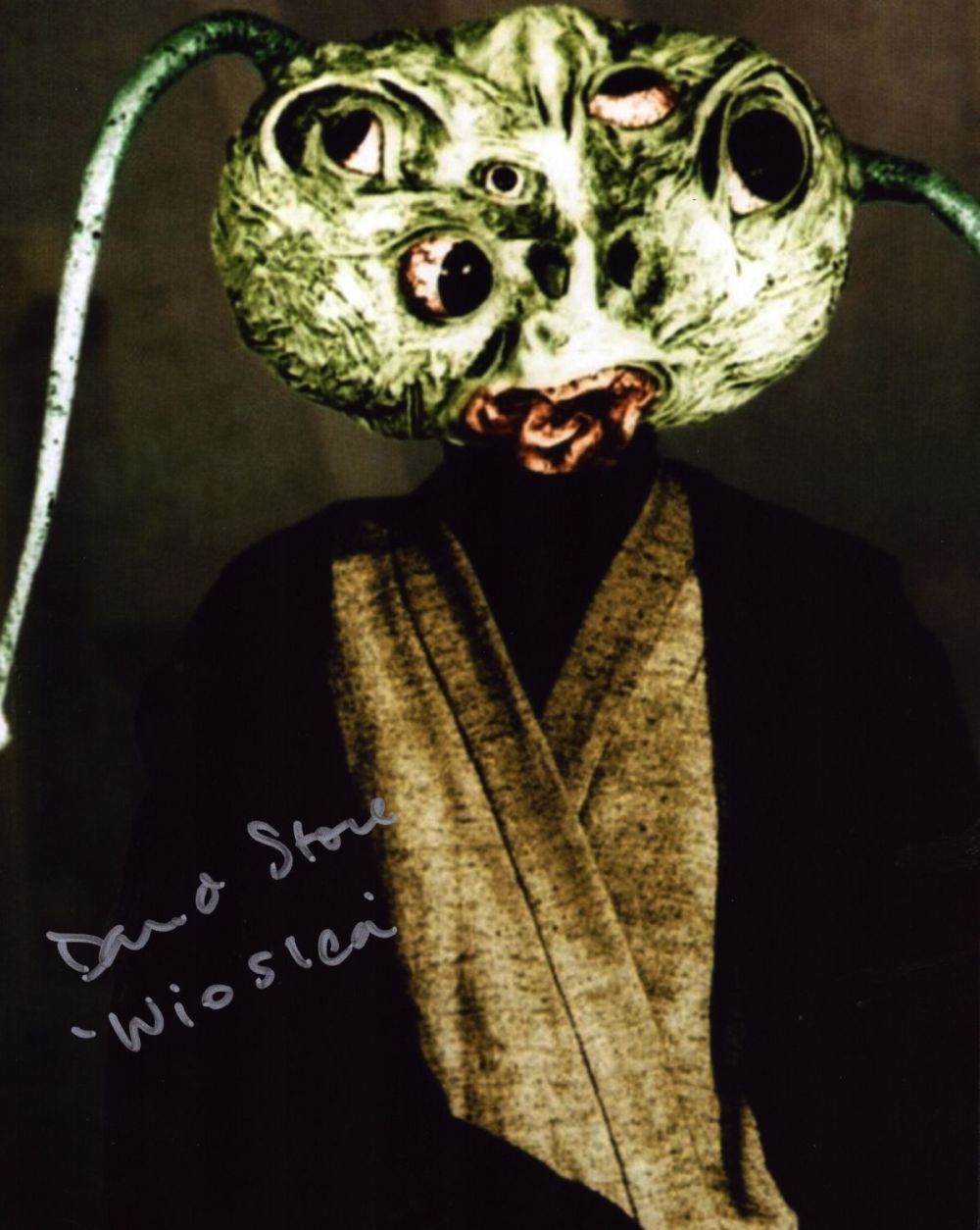 Lot 310: David Stone and Wioslea from Star Wars signed...