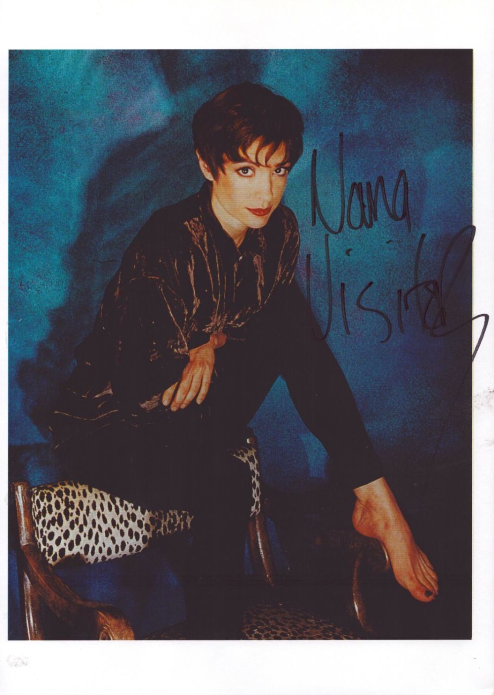 Lot 324: Nana Visitor signed 10x8 photo. Good condition. All...