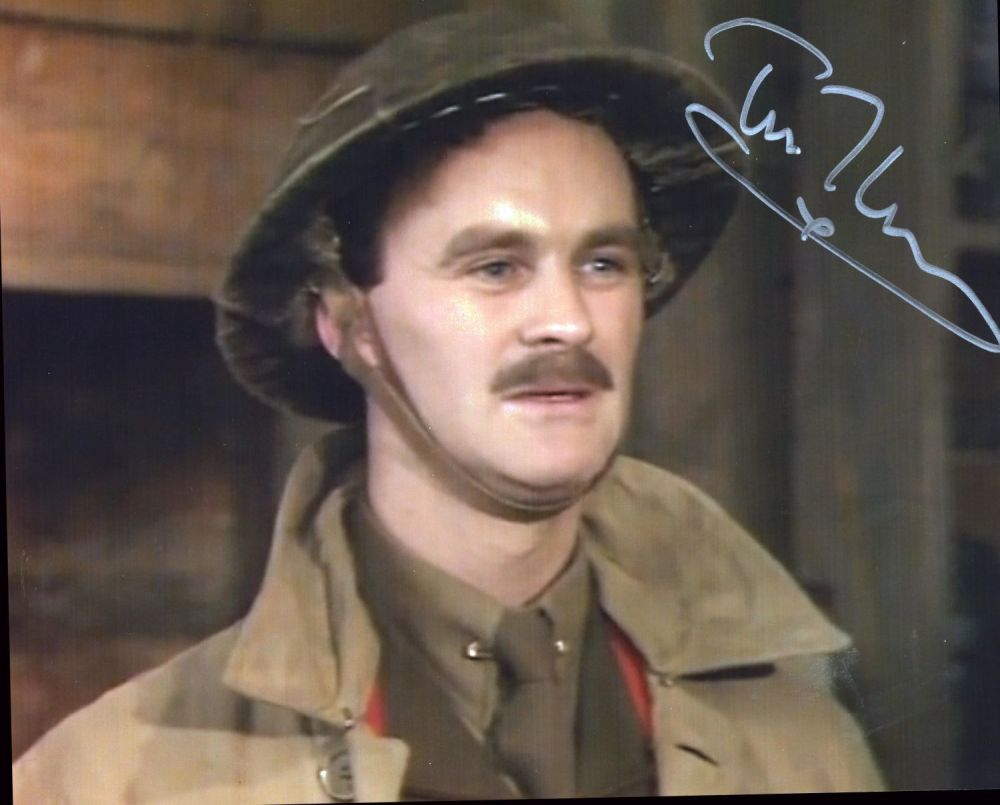 Lot 342: Tim McInnerny signed 10x8 inch Blackadder Goes Forth...