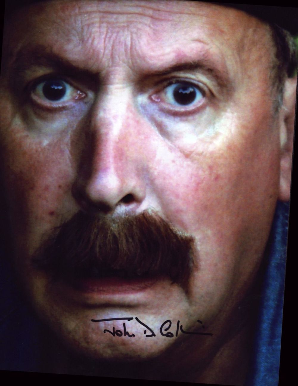 Lot 354: John D Collins signed Allo Allo 10x8 inch...
