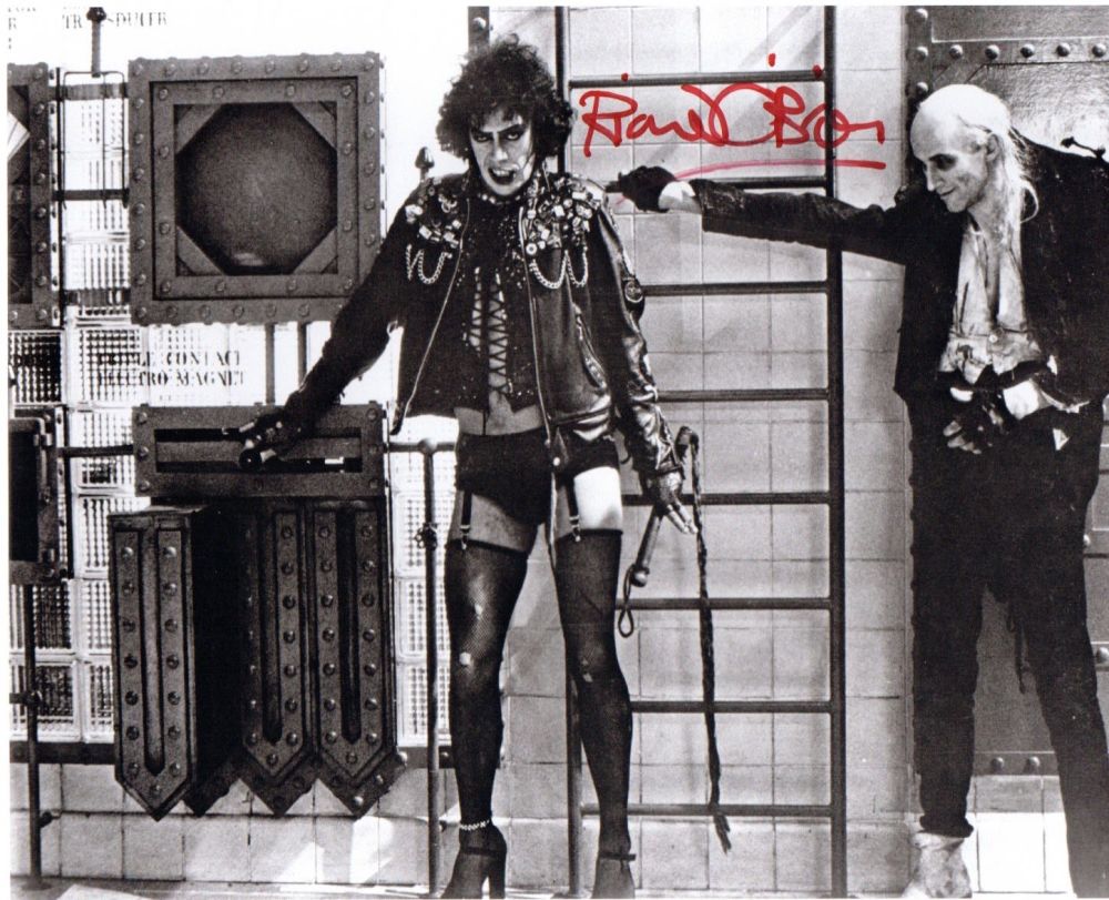 Lot 391: Rocky Horror Picture Show Richard O'Brien signed 10x8...