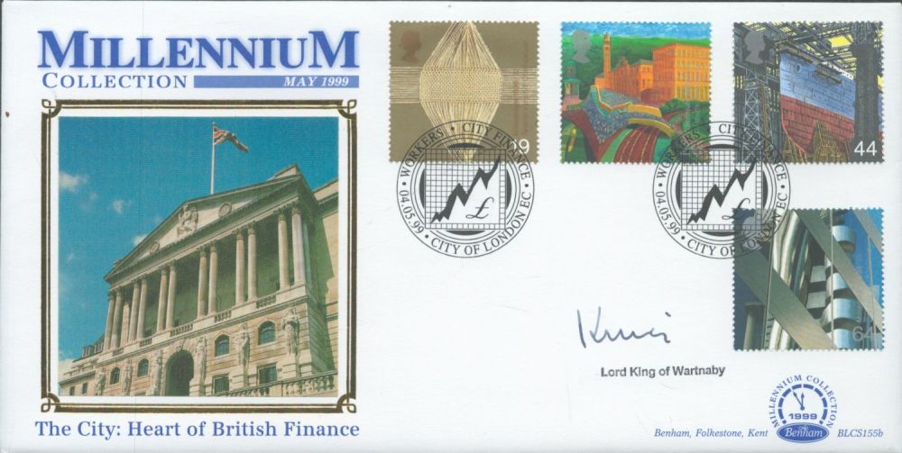 Lot 434: Lord King of Wartnaby signed Workers City Finance...