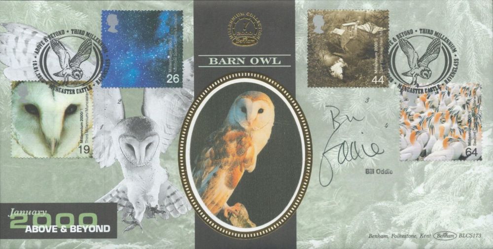 Lot 448: Bill Oddie signed Above and Beyond FDC. 18/1/00...