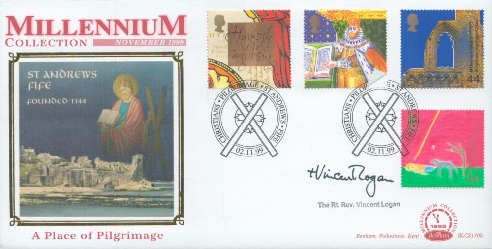 Lot 467: The Rt Rev Vincent Logan signed Christians pilgrimage...