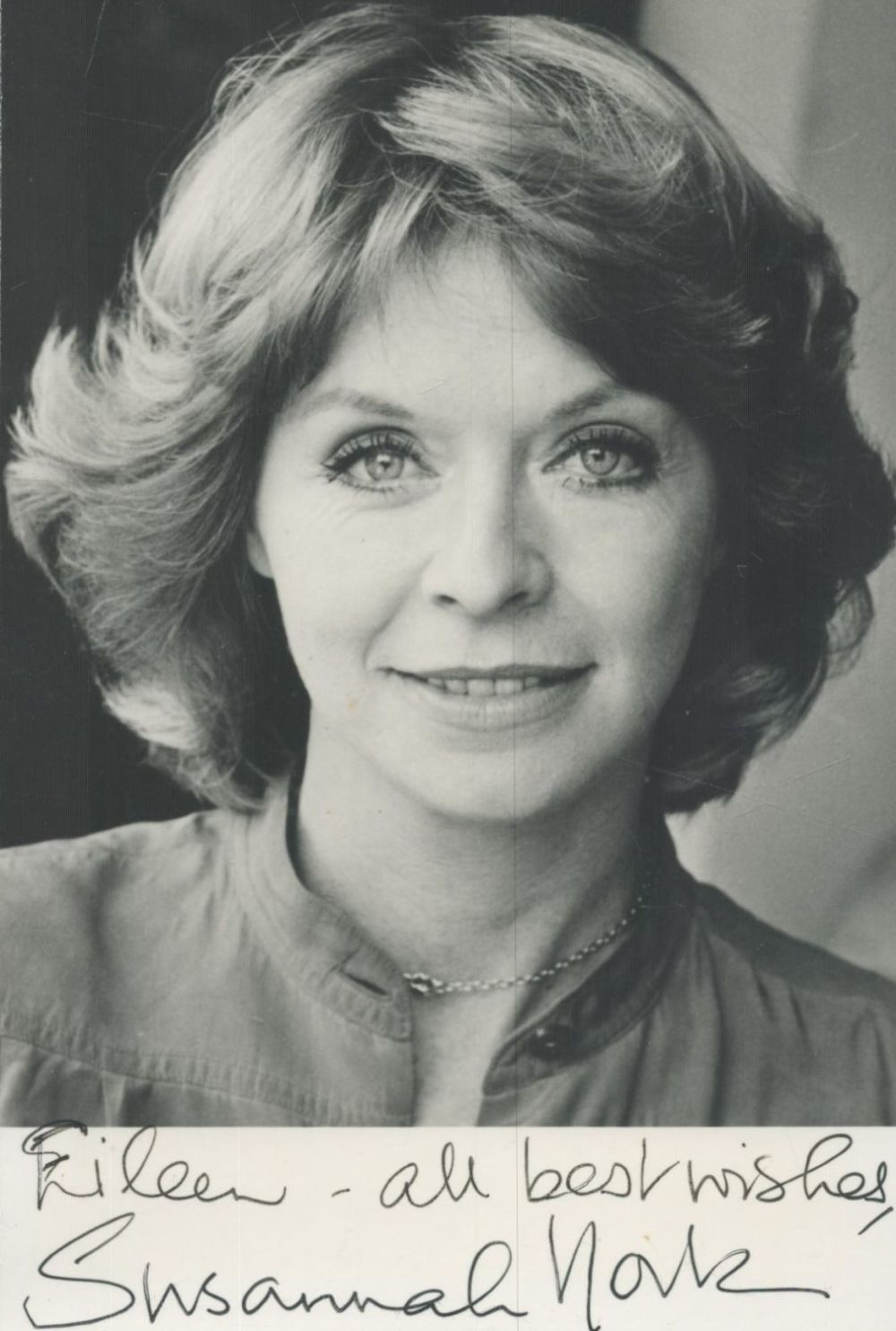Lot 609: Susannah York (1939 2011) Actress Signed Photo To...