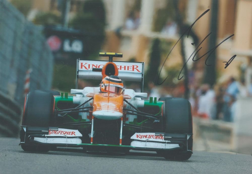 Lot 632: Nico Hulkenberg Formula One Driver Signed 8x12 Photo....
