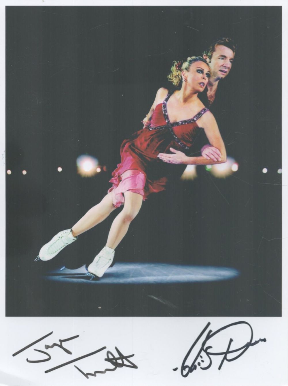 Lot 641: Torvill And Dean Olympic Ice Skating Champions Signed...